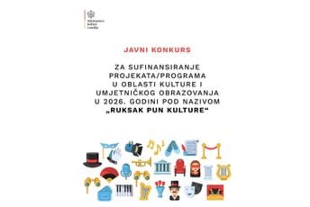 „Ruksak pun kulture“ za djecu i mlade: Novi konkurs MKM za ravnomjernu dostupnost kulture širom Crne Gore