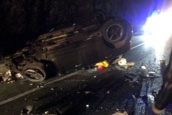 Saobraćajna nezgoda na putu Nikšić-Podgorica, jedna osoba povrijeđena