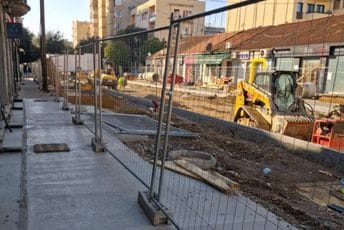 Ukoliko vremenske prilike dozvole: Radovi u Ulici slobode trebalo bi da budu završeni do kraja januara