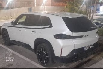 Policija u Herceg Novom kontrolisala članove kriminalne grupe: Oduzeto vozilo visoke klase