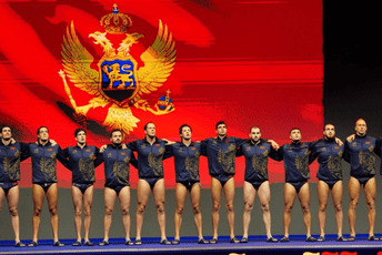 Crnogorski vaterpolisti u Beogradskoj areni sa Srbijom