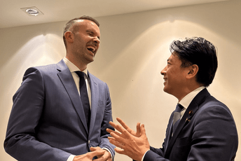 Srdačan susret Spajića s japanskim ministrom: Nijesmo imali osjećaj da se prvi put srećemo