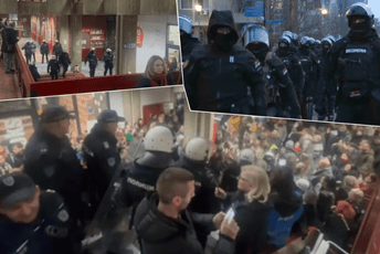 Policija izbacila studente sa Filozofskog fakulteta u Novom Sadu