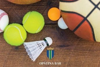 Raspisan Javni konkurs: ​Opština Bar izdvaja 350 hiljada eura za sufinansiranje rada sportskih organizacija
