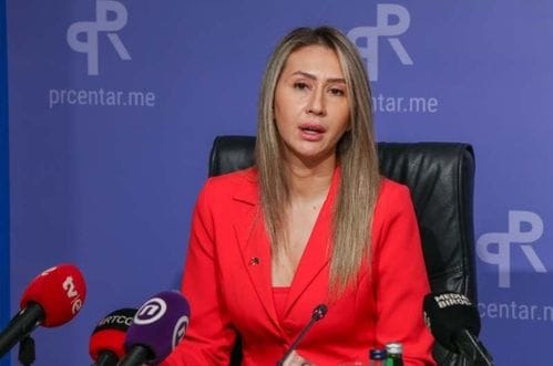 Mirjana Pajković na saslušanju u policiji