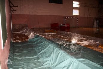 Nevrijeme pričinilo veliku materijalnu štetu školi u Kotoru; Kumburović: Opština će pružiti podršku sanaciji, novac nije prepreka