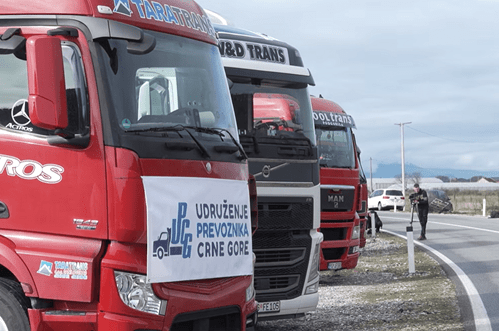 Policija reagovala na Dobrakovu, prevoznici i danas protestovali