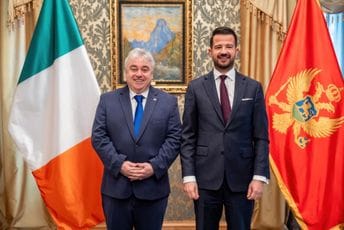 Milatović primio akreditivna pisma ambasadora Turske, Irske, Brazila i Bangladeša