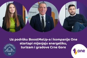 Uz podršku BoostMeUp-a i kompanije One startapi mijenjaju energetiku, turizam i gradove Crne Gore