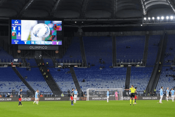 Nevjerovatni prizori iz Rima: Lacio igrao na sablasno praznom Olimpiku, razlog - bojkot