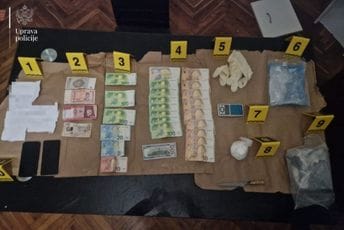 Uhapšena dva operativno interesantna lica u Danilovgradu: Pronađeno preko 700 grama kokaina, novac u različitim valutama, telefoni sa kripto zaštitom