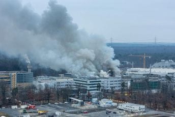 Velik požar u Njemačkoj: Zapalio se akcelerator čestica