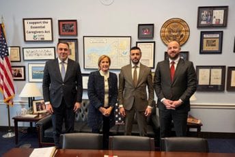 Rukovodstvo DPS-a sa kongresmenima Selfom i Teni u Vašingtonu: Podrška integraciji Crne Gore u EU i odbrana zapadnih vrijednosti