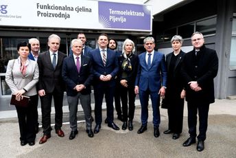 Satler posjetio TE Pljevlja: EU je spremna da podrži ovu tranziciju