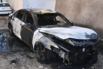 (FOTO) Uhapšen Nikšićanin: Osumnjičen da je zapalio vozilo sugrađanina