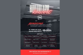 Humanitarki koncert u KIC- Zeta: Novac potreban za liječenje dječaka Vjekoslava Ivanovića