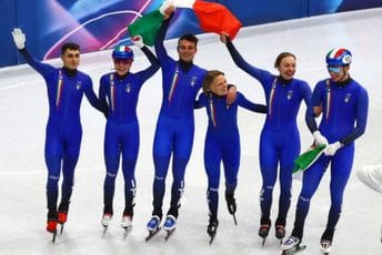 Italijanima zlato u mješovitoj štafeti u brzom klizanju