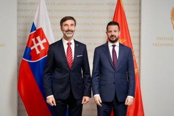 Milatović sa ministrom Blanarom: Slovačka snažan partner Crne Gore na putu ka EU