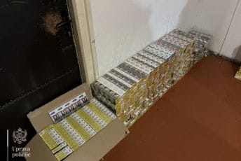Na putu Berane - Jelovica zaplijenjene cigarete vrijedne oko 10.500 eura