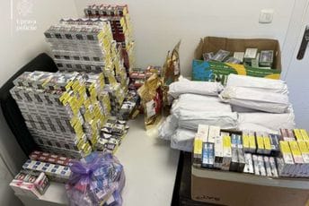 Pretresi na sjeveru države:  Zaplijenjene cigarete, petarde, duvan, municija, krivične prijave protiv dva lica