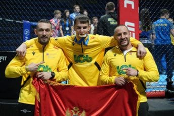 Tri medalje za Crnu Goru: MMA reprezentacija ostvarila istorijski uspjeh na Evropskom prvenstvu u Beogradu