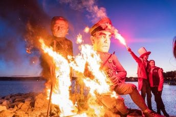 Hrvatska: Josip Broz i Ante Pavelić spaljeni kao krnje u Kaštelima