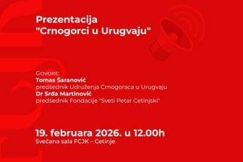 Priča o dijaspori, identitetu i očuvanju tradicije: Prezentacija „Crnogorci u Urugvaju“ sjutra na FCJK