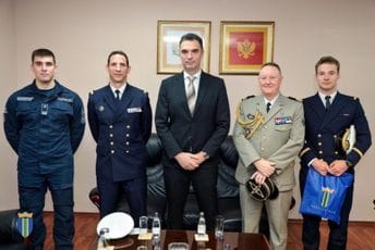 Rašketić sa zapovjedništvom broda Francuske ratne mornarice: Bar pouzdana i otvorena adresa, koja doprinosi jačanju veza sa partnerskim državama