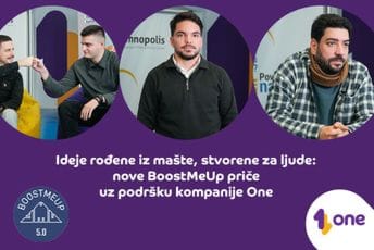 Ideje rođene iz mašte, stvorene za ljude: nove BoostMeUp priče uz podršku kompanije One