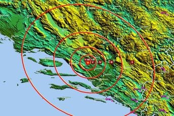 Zemljotres u BiH, osjetio se i u pograničnom pojasu Crne Gore