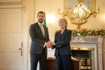 Milatović sa predsjednicom Irske u Dablinu: Proširenje EU u interesu stabilnosti i budućnosti cijelog kontinenta