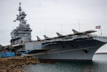 Ruski dron približio se francuskom nosaču aviona u Švedskoj