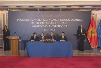 Potpisan ugovor sa kineskim konzorcijumom za dionicu auto-puta Potpisan ugovor sa kineskim konzorcijumom za dionicu auto-puta