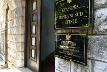 Završne riječi u postupku protiv osmorice Cetinjana zakazane za ponedjeljak