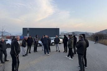 Protest u Botunu: Policija čuva ulaz u gradilište