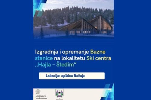 Ministarstvo javnih radova raspisalo tender za izgradnju bazne stanice budućeg ski centra Hajla–Štedim