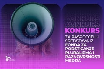 AMU: Raspisan javni konkurs za raspodjelu sredstava za podsticanje pluralizma i raznovrsnosti medija