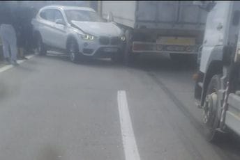 Sudar kamiona i automobila kod Virpazara