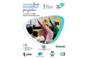 Fondacija Čini dobro: Takmičenje Budi internet genijalac 14. marta u Podgorici