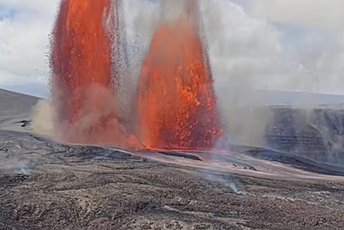 Eruptirao vulkan na Havajima: Kilauea izbacuje lavu 400 metara uvis
