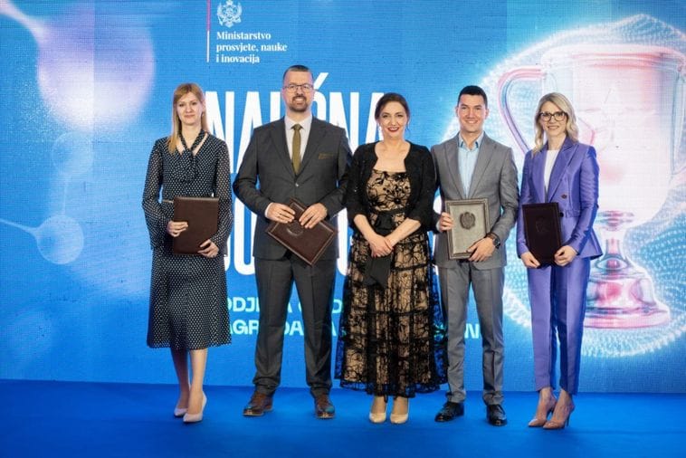 Dodijeljene nagrade najuspješnijim naučnicima: Dobitnici Ćalasan, Stanković, Micev i Terzić