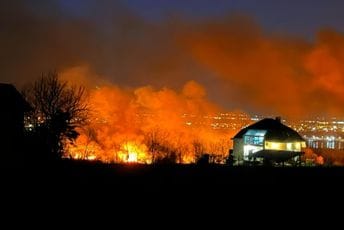 (VIDEO) Veliki požar blizu Novog Sada