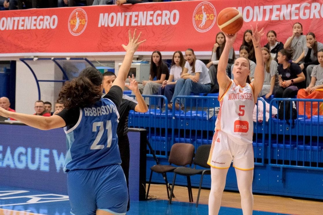 Malo falilo da oborimo rekord svih vremena: Crna Gora na plus 59 protiv Azerbejdžana