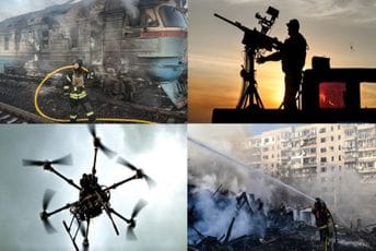 Iz časa u čas: Ruski dron pogodio putnički voz u Sumskoj oblasti