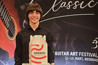 Veliki trijumf mladog crnogorskog gitariste: Petar Nikolić pobjednik Guitar Art Festivala u Beogradu Veliki trijumf mladog crnogorskog gitariste: Petar Nikolić pobjednik Guitar Art Festivala u Beogradu