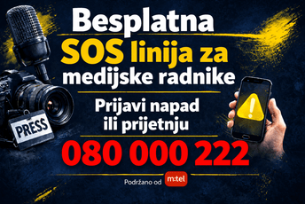 Otvorena besplatna linija za prijavljivanje napada i prijetnji novinarima