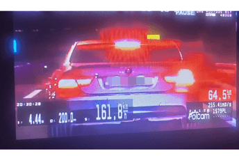 Baranin uhapšen jer je vozio 161 kilometar na sat