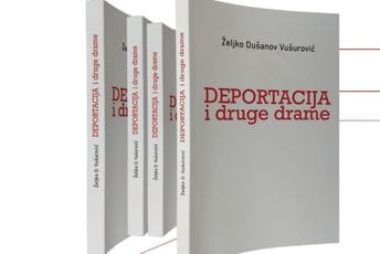 Promocija knjige „Deportacija i druge drame“ u četvrtak na Cetinju