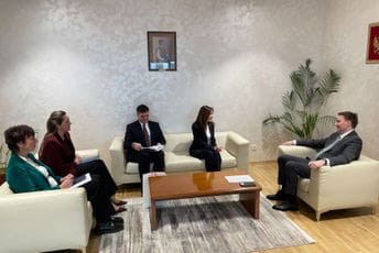 Šimun razgovarao sa ambasadorkom Turske: Intenziviranje saradnje kroz razmjene znanja, iskustava i dobrih praksi u zdravstvu