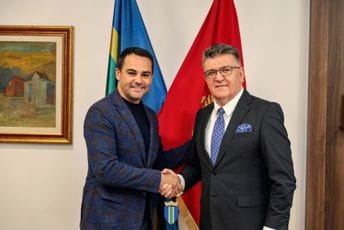 Raičević sa ambasadorom Hrvatske: U fokusu evropske integracije i saradnja Bara i hrvatskih gradova